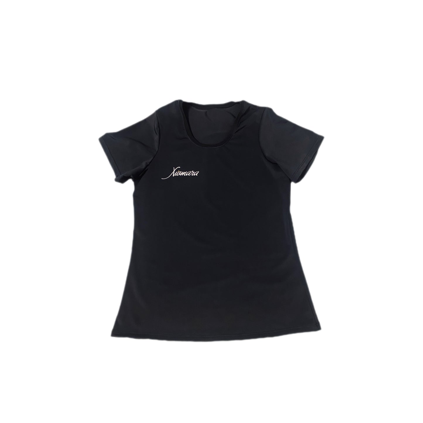 Womens black short sleeve shirt